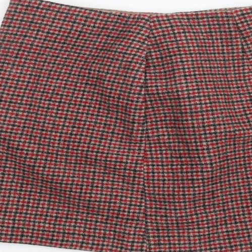 UNi Womens Red   A-Line Skirt Size L