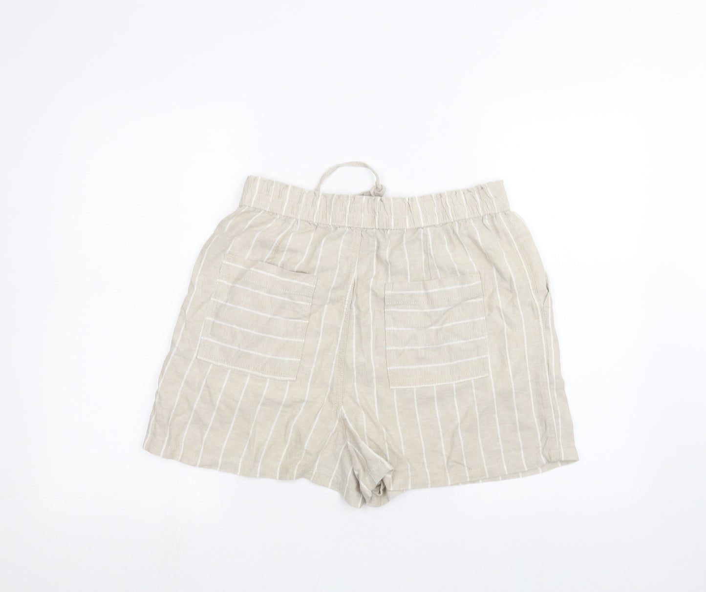 F&F Womens Beige   Cut-Off Shorts Size 12