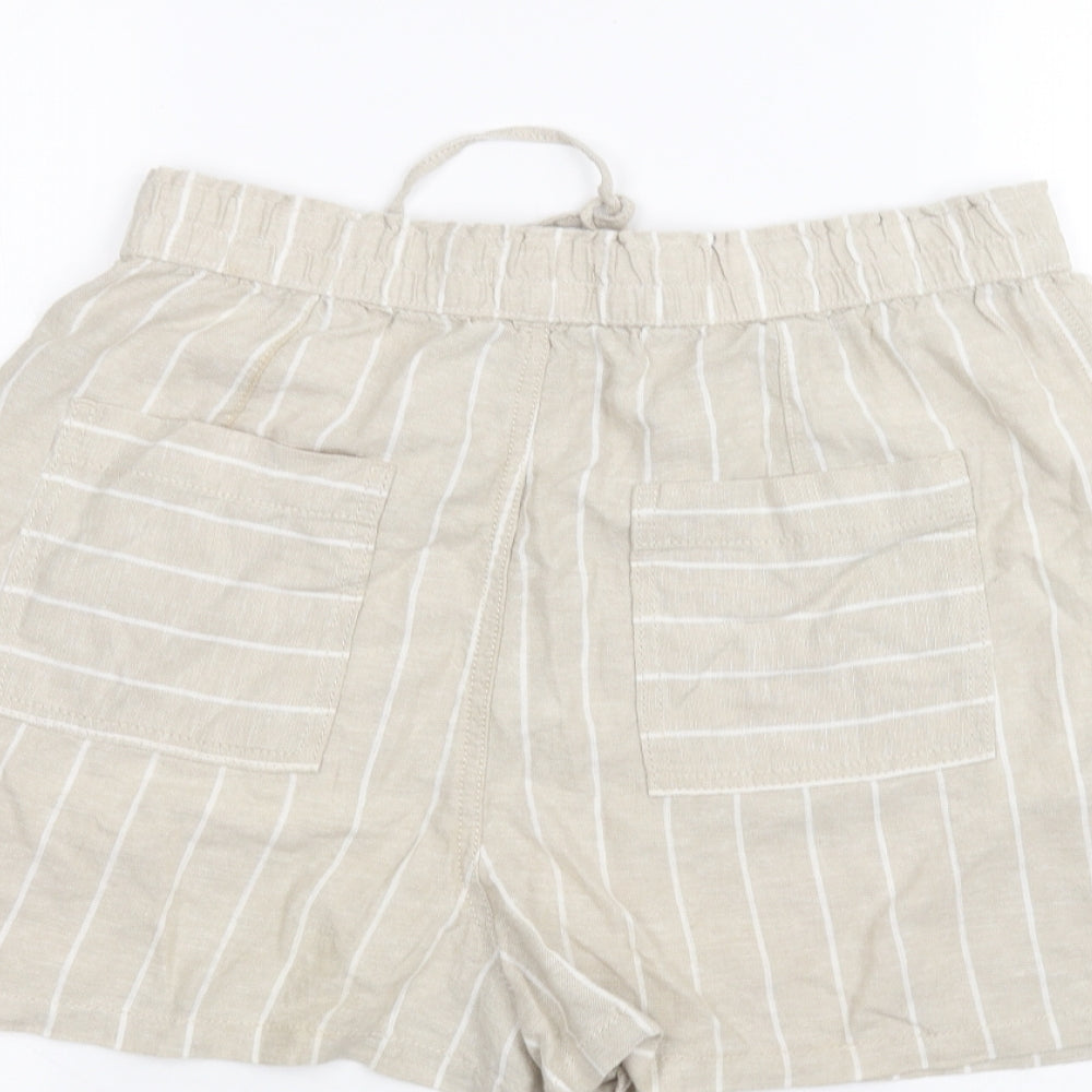 F&F Womens Beige   Cut-Off Shorts Size 12
