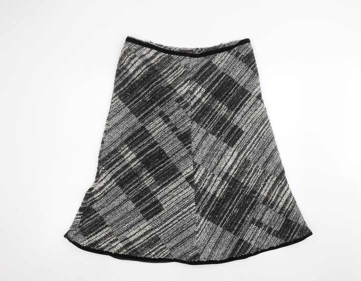 Principles Womens Black A-Line Skirt Size 14