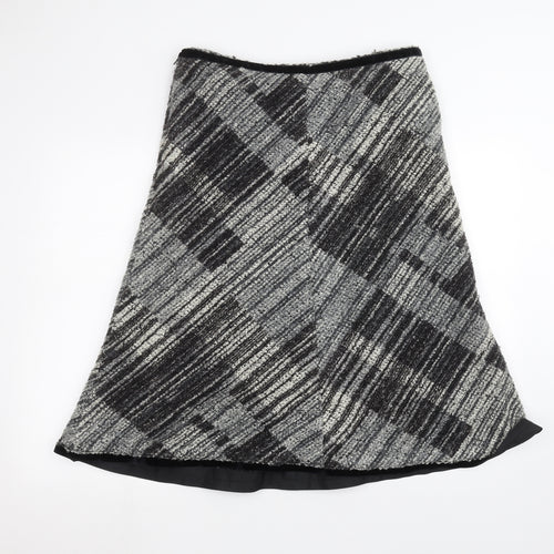 Principles Womens Black   A-Line Skirt Size 14