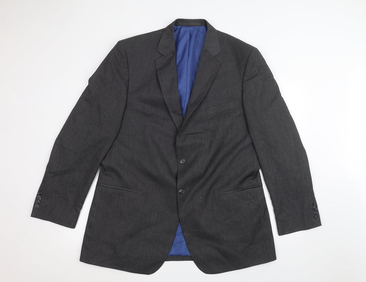 Marks and Spencer Mens Grey   Jacket Suit Jacket Size 44