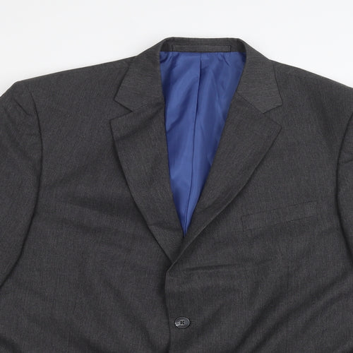 Marks and Spencer Mens Grey   Jacket Suit Jacket Size 44