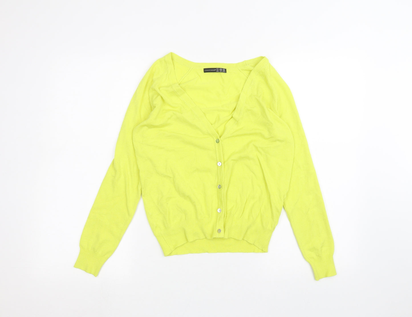 Atmosphere Womens Yellow   Cardigan Jumper Size 8