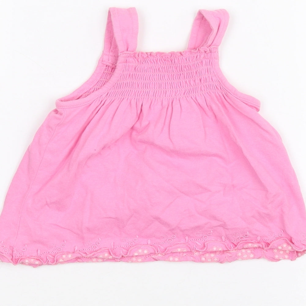 George Baby Pink   Basic T-Shirt Size 9-12 Months