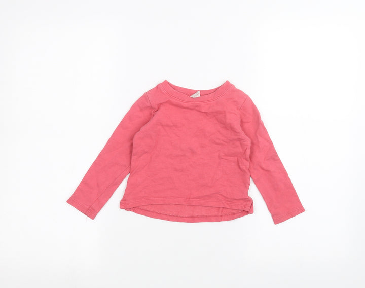 H&M Baby Pink Basic T-Shirt Size 9-12 Months