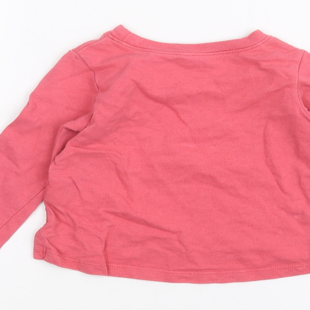 H&M Baby Pink   Basic T-Shirt Size 9-12 Months