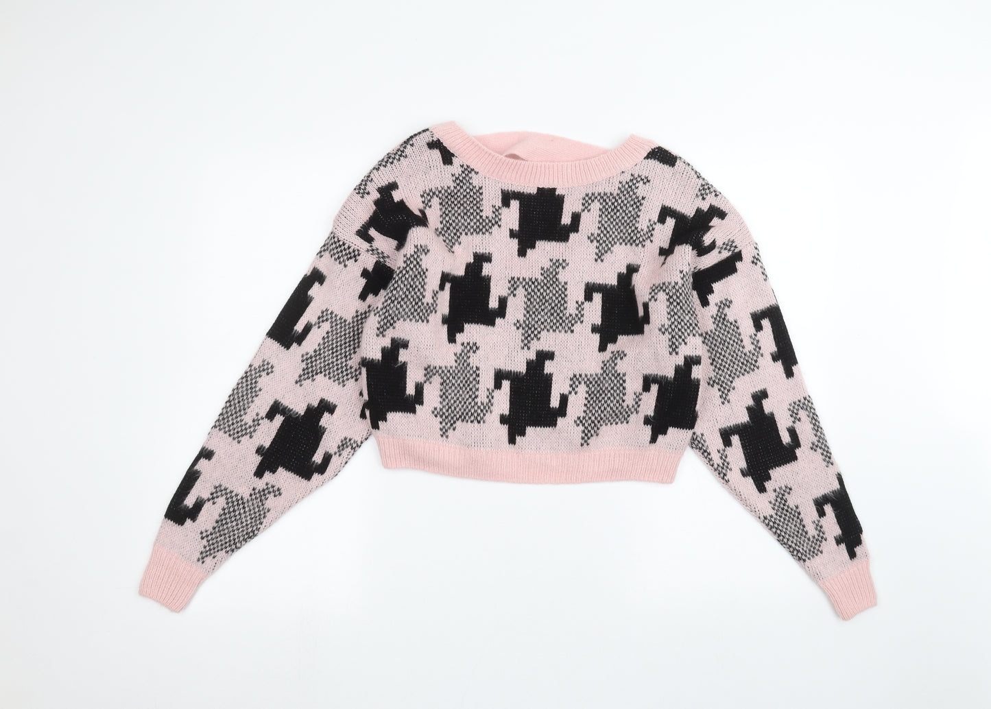 Lola Skye Womens Pink   Pullover Jumper Size 10