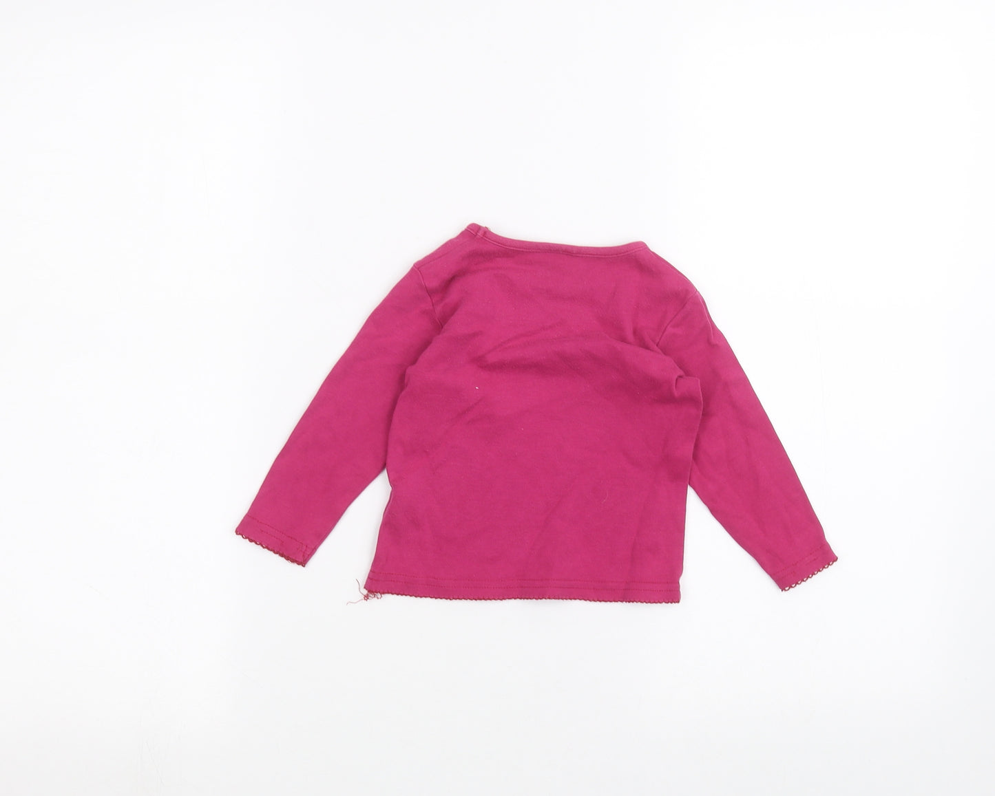 Cherokee Baby Pink   Basic T-Shirt Size 9-12 Months