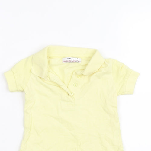 Earlydays Baby Yellow   Basic Polo Size 12-18 Months