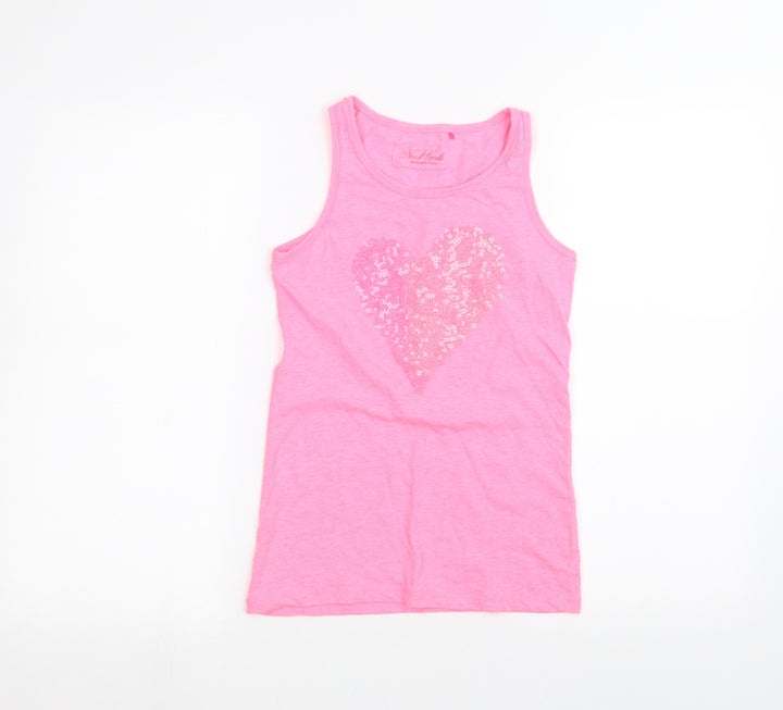 NEXT Girls Pink   Basic Tank Size 10 Years