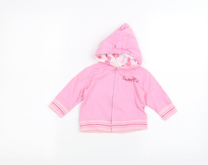 Cutey Pie Baby Pink   Jacket  Size 6-9 Months