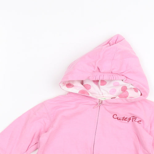 Cutey Pie Baby Pink   Jacket  Size 6-9 Months