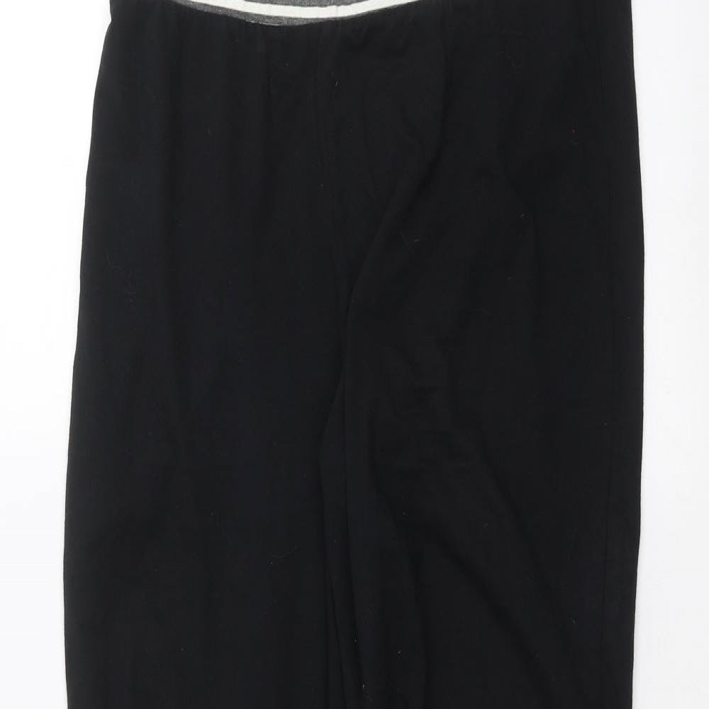 F&F Womens Black   Jogger Leggings Size 12 L29 in