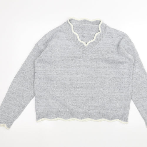 Preworn Womens Grey   Pullover Jumper Size S