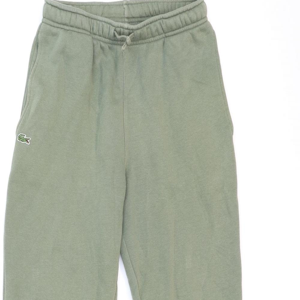 Lacoste Womens Green   Jogger Trousers Size 14 L28 in