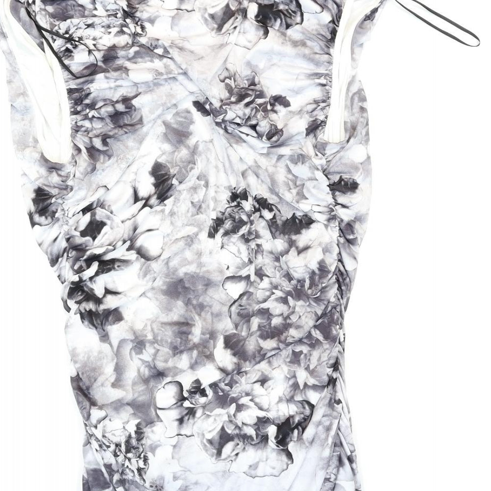 H&M Womens Multicoloured Floral  Bodycon  Size M