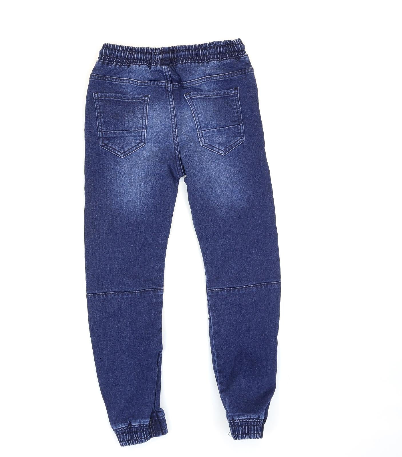 Primark Girls Blue   Jogger Trousers Size 9 Years
