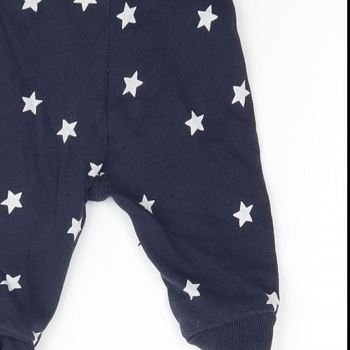 H&M Baby Blue   Jogger Leggings Size 3-6 Months  - Stars
