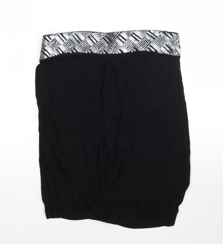 George Womens Black   Tulip Skirt Size 12