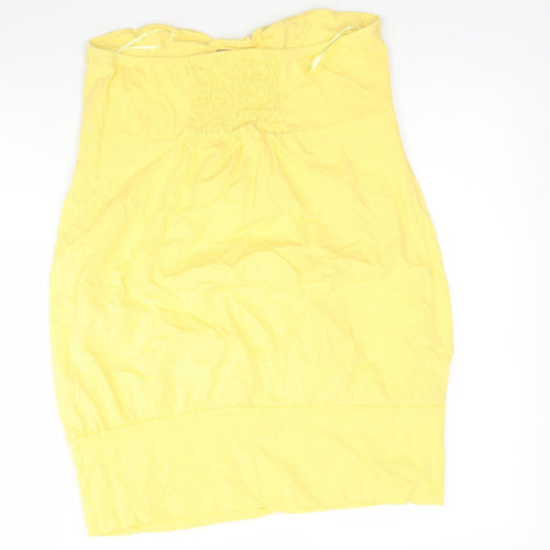 Select Womens Yellow   Basic Blouse Size 14