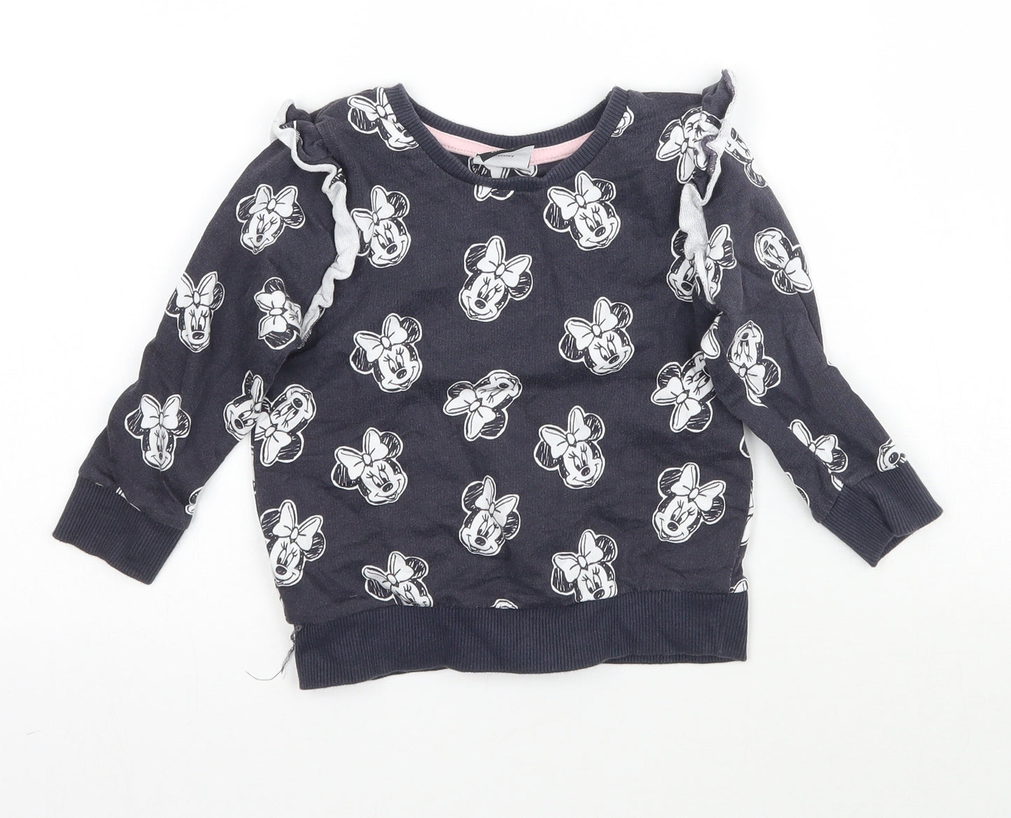 George Girls Grey   Basic Casual Size 18-24 Months  - Minnie Mouse