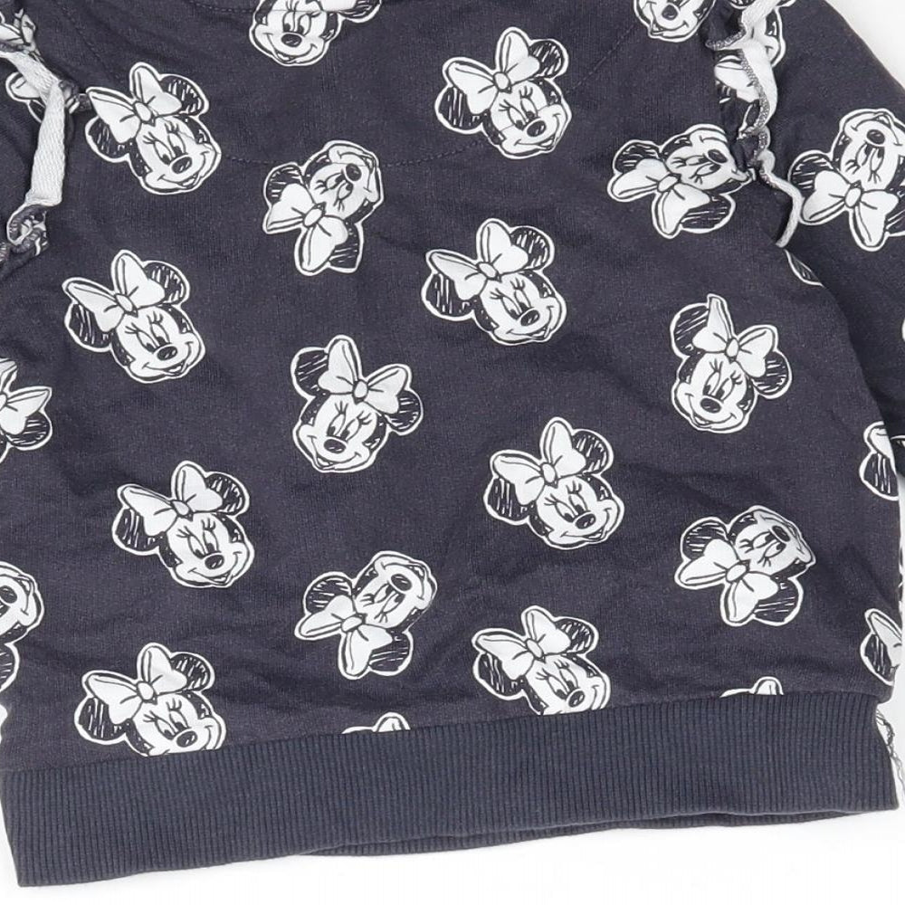 George Girls Grey   Basic Casual Size 18-24 Months  - Minnie Mouse
