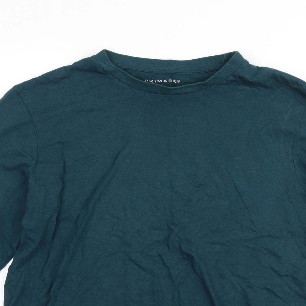 Primark Womens Green   Basic T-Shirt Size M