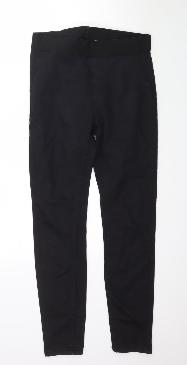 Pebble Bay Womens Black Denim Jegging Jeans Size 10 L29 in