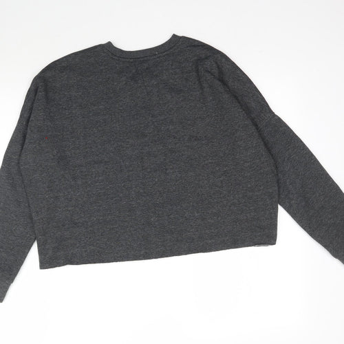 Primark Womens Grey   Pullover Sweatshirt Size 2XS