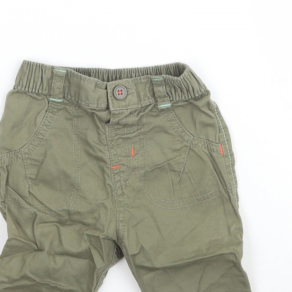 George Baby Green    Trousers Size 3-6 Months