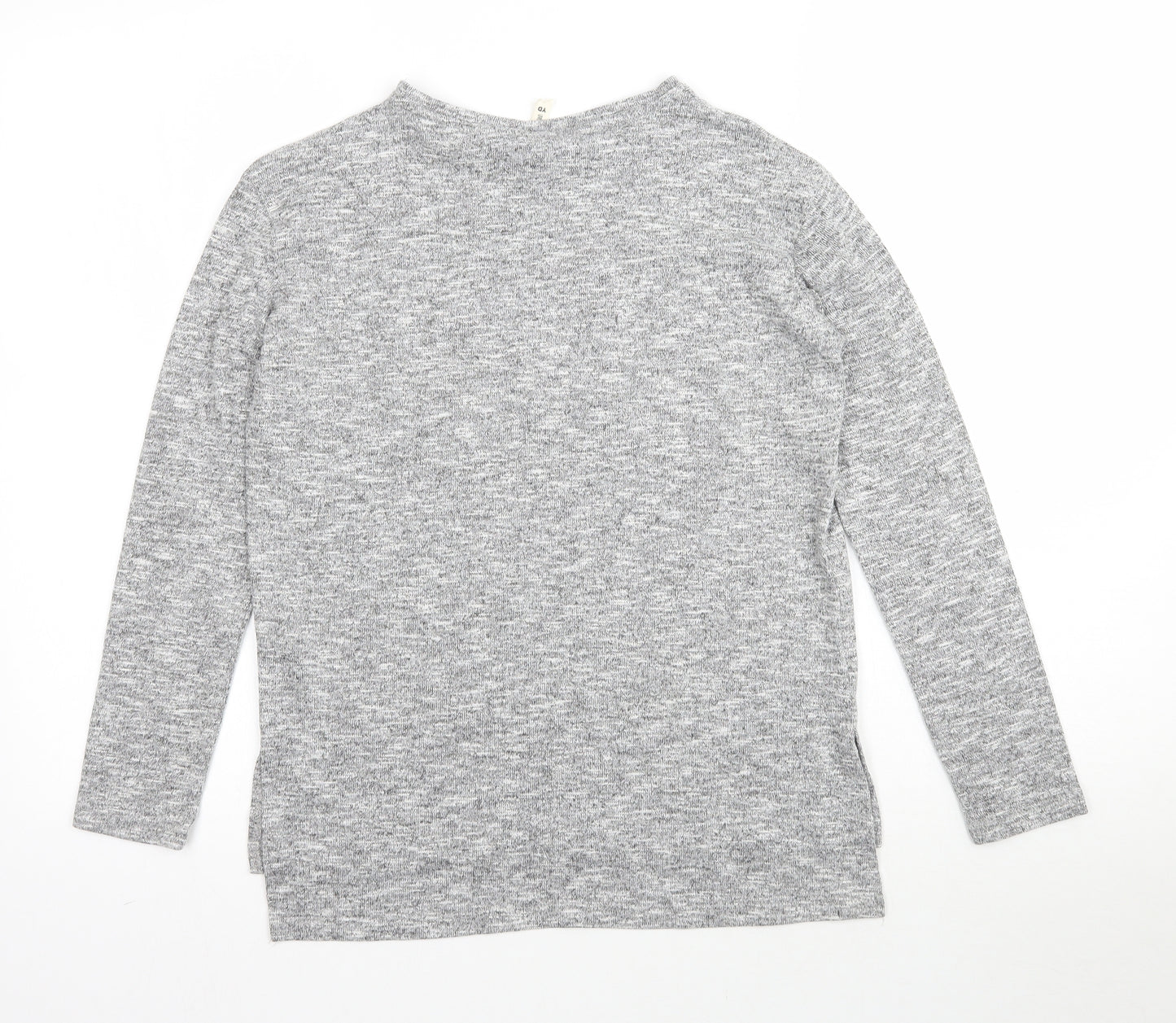 YD Girls Grey   Basic T-Shirt Size 12-13 Years  - Love