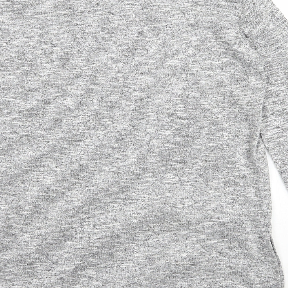 YD Girls Grey   Basic T-Shirt Size 12-13 Years  - Love