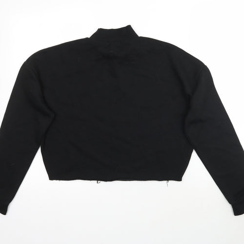 Primark Womens Black   Pullover Sweatshirt Size XS  - Cropped