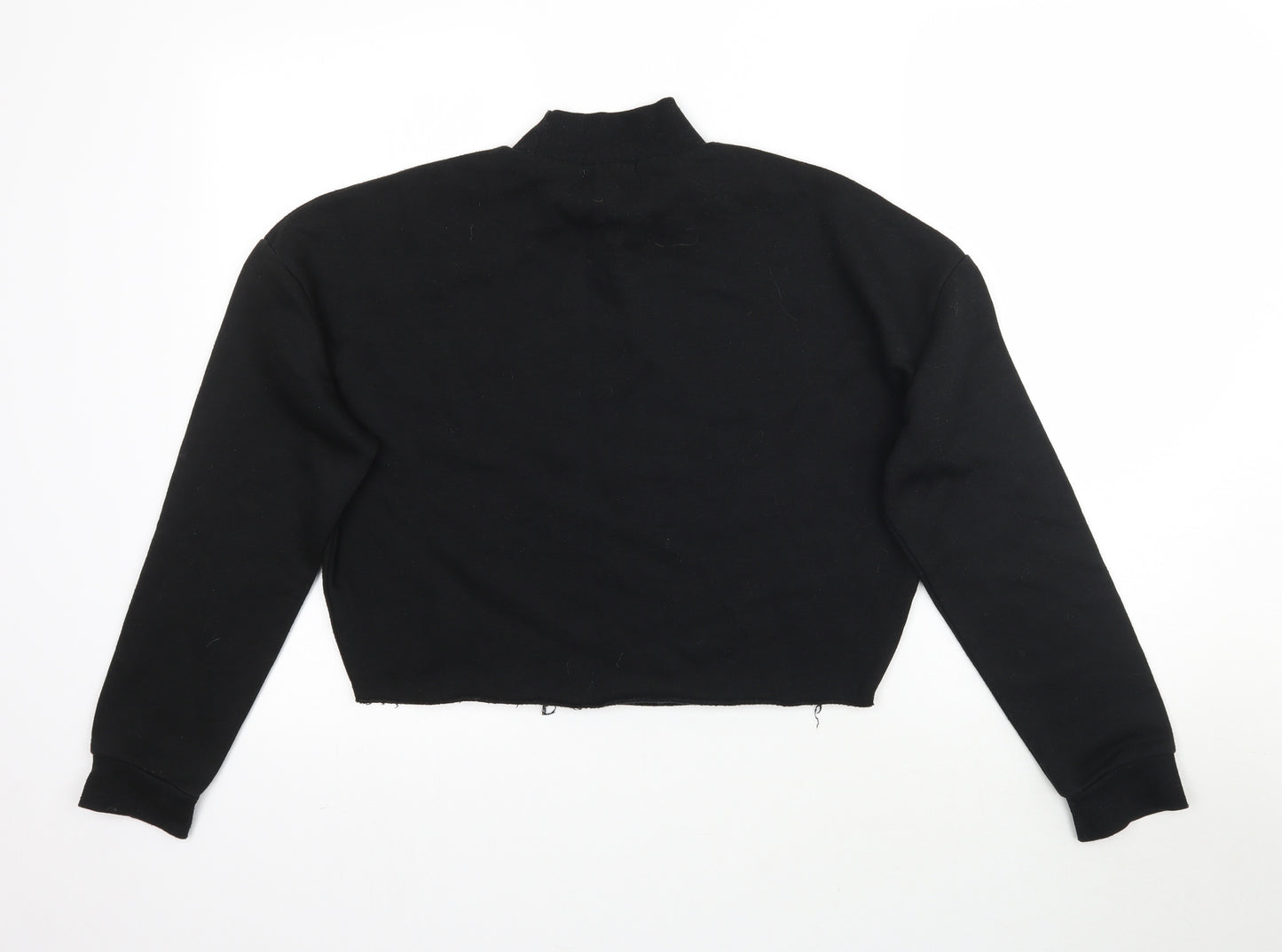 Primark Womens Black   Pullover Sweatshirt Size XS  - Cropped