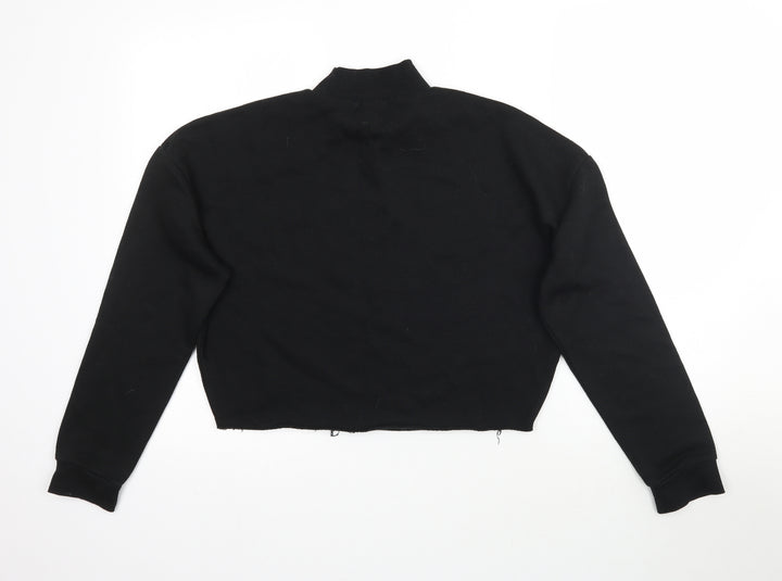 Primark Womens Black   Pullover Sweatshirt Size XS  - Cropped