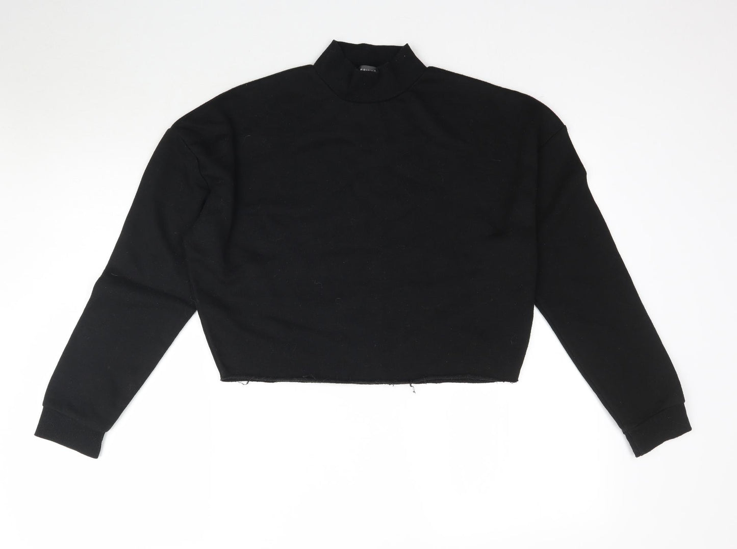 Primark Womens Black   Pullover Sweatshirt Size XS  - Cropped