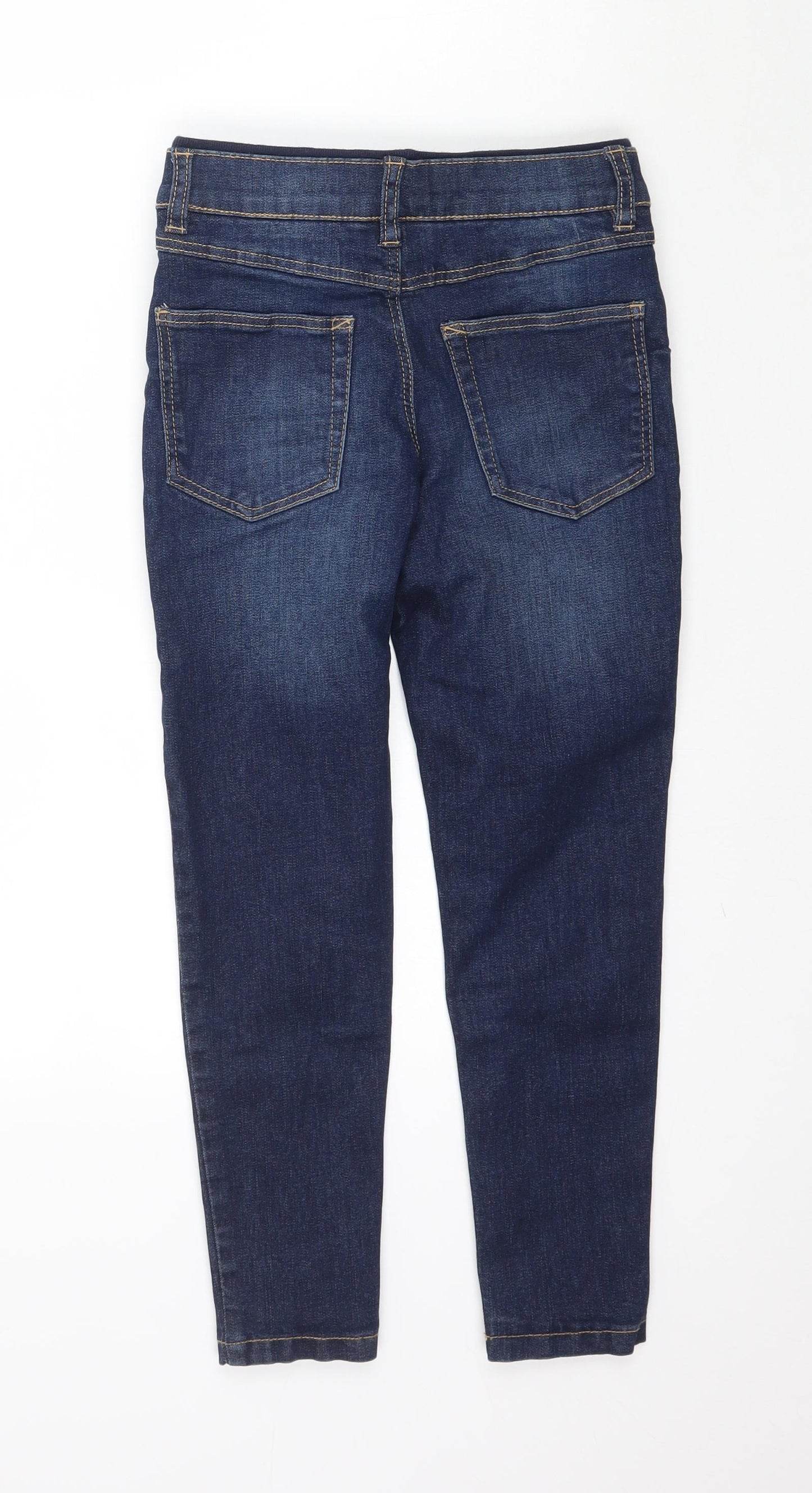 Marks and Spencer Boys Blue  Denim Skinny Jeans Size 6-7 Years