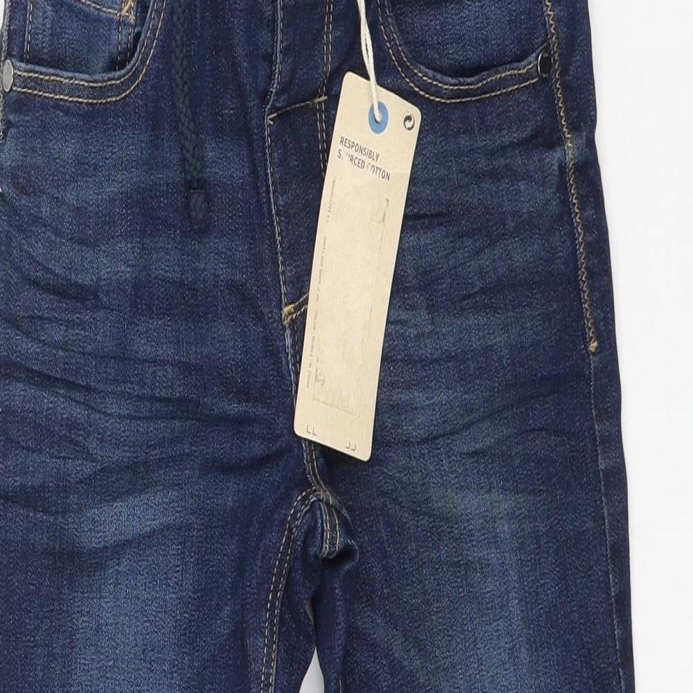 Marks and Spencer Boys Blue  Denim Skinny Jeans Size 6-7 Years