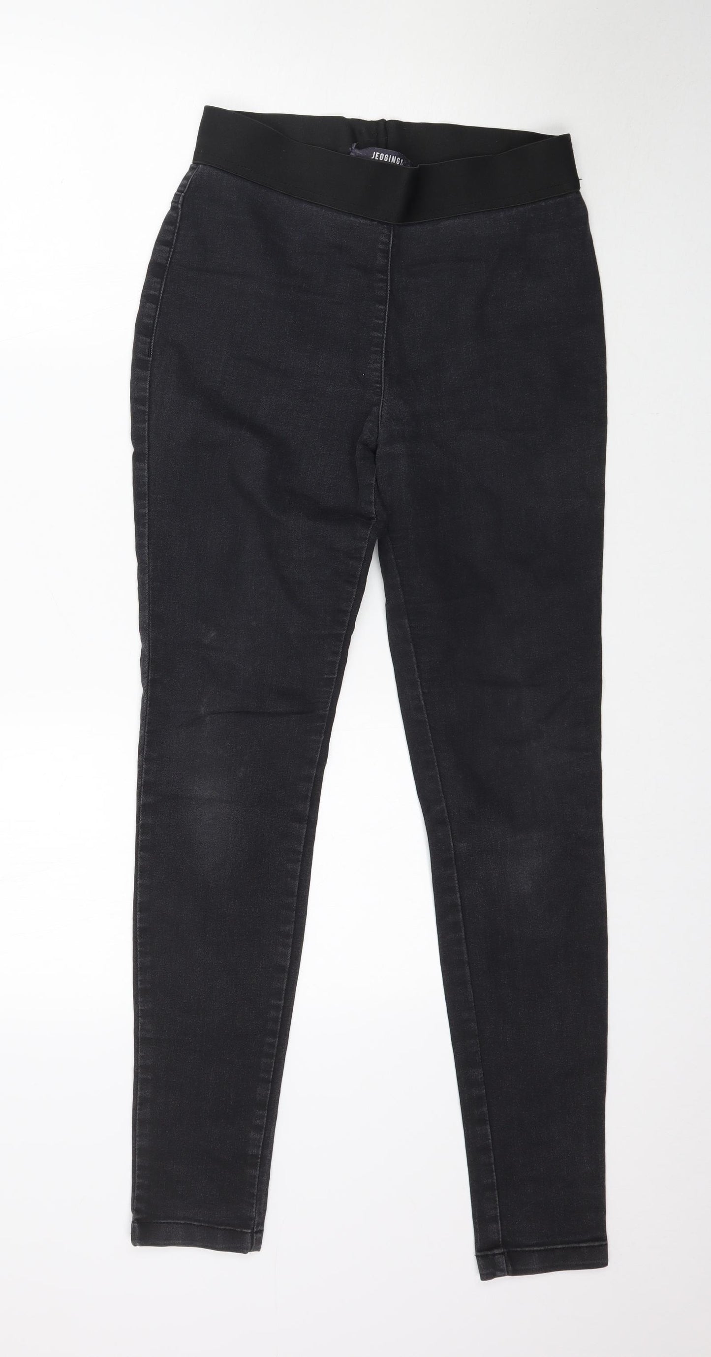 Marks and Spencer Womens Black  Denim Jegging Jeans Size 8 L31 in