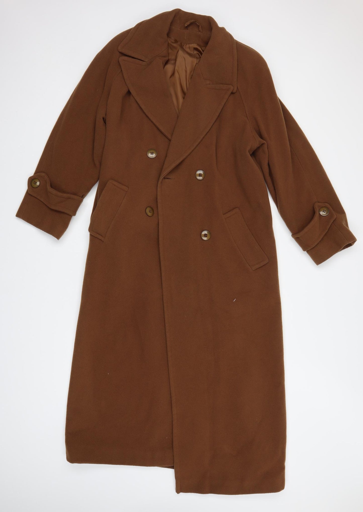 Prima Womens Beige   Overcoat Coat
