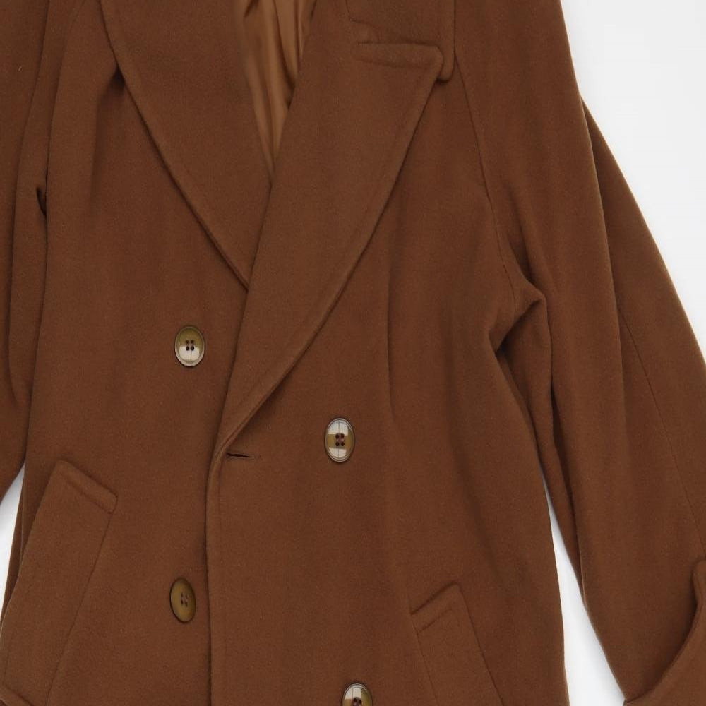 Prima Womens Beige   Overcoat Coat
