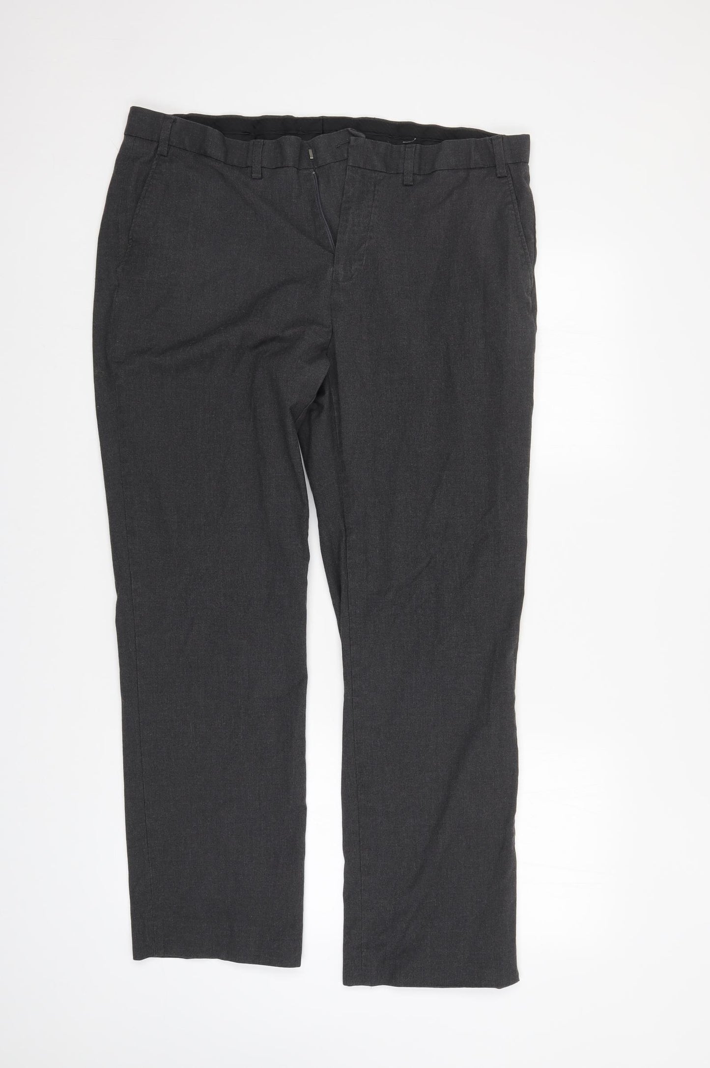 Burton Mens Grey   Trousers  Size 38 L29 in