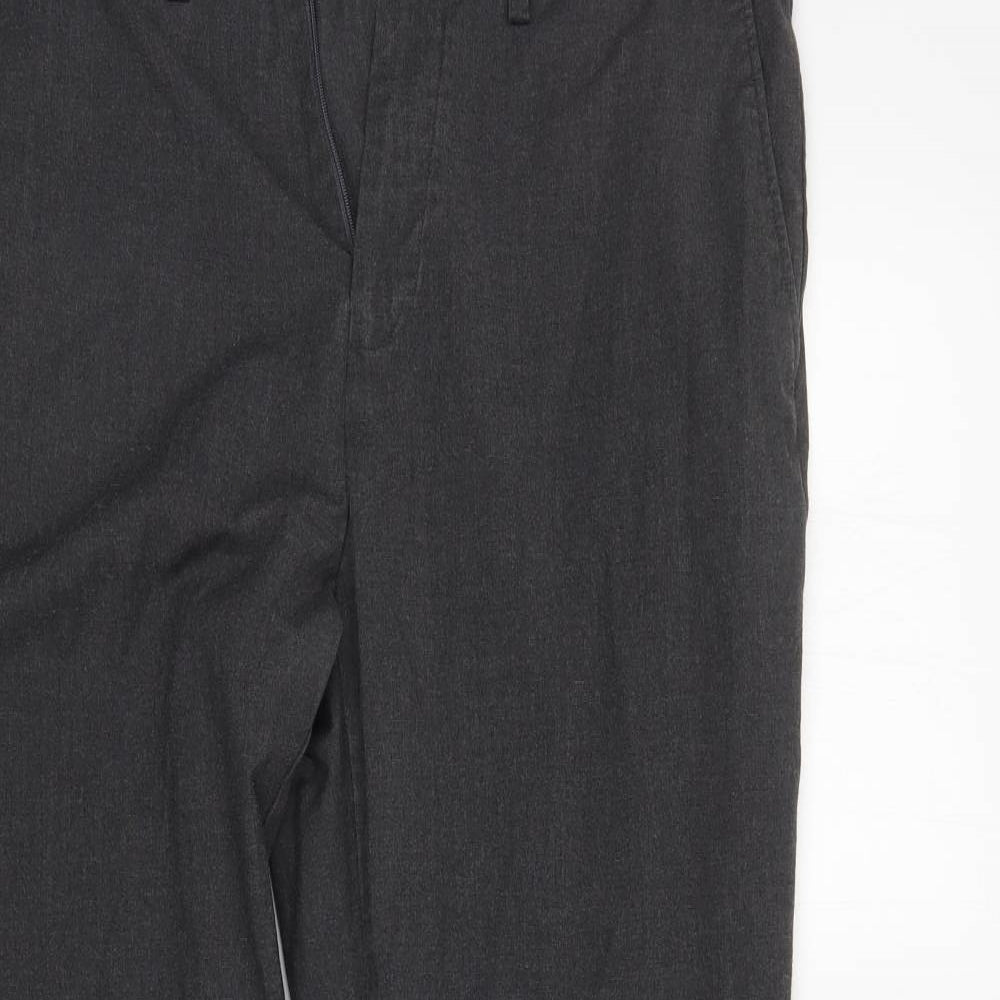 Burton Mens Grey   Trousers  Size 38 L29 in