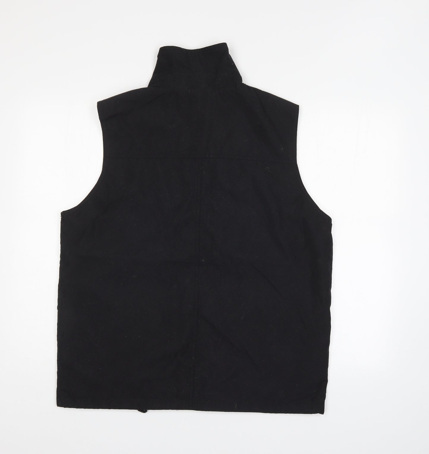 Ture Face Mens Black   Gilet Jacket Size M