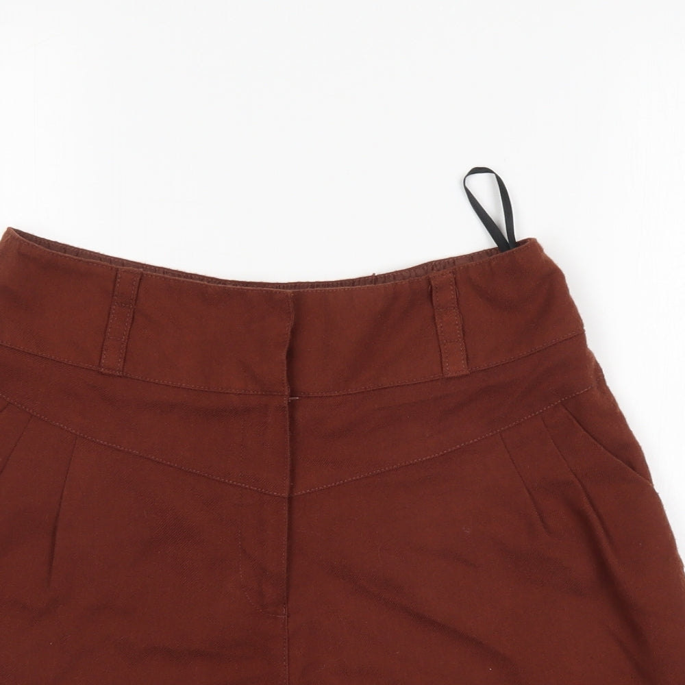 New Look Womens Brown   Hot Pants Shorts Size 10