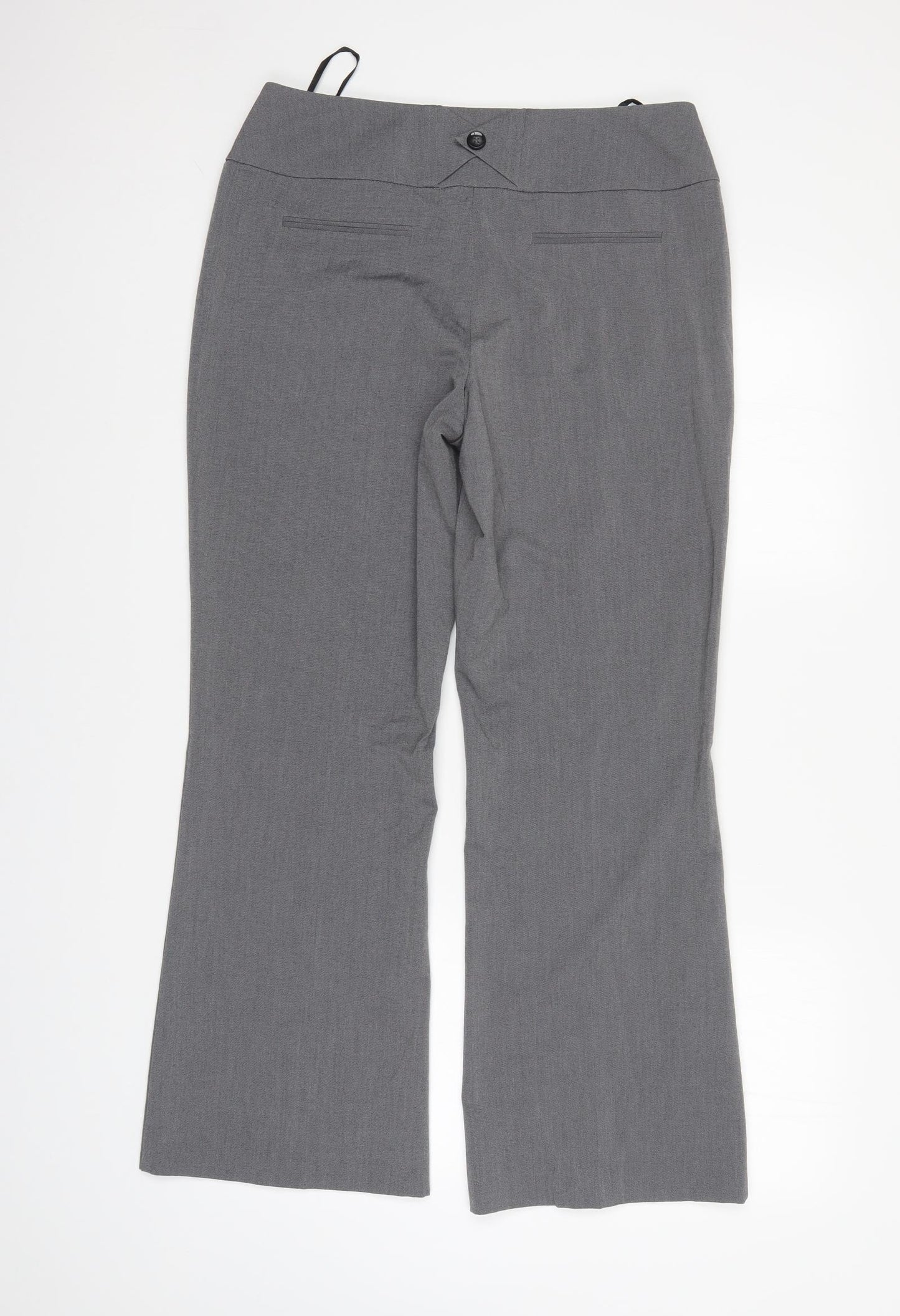 Debenhams Womens Grey   Trousers  Size 12 L29 in