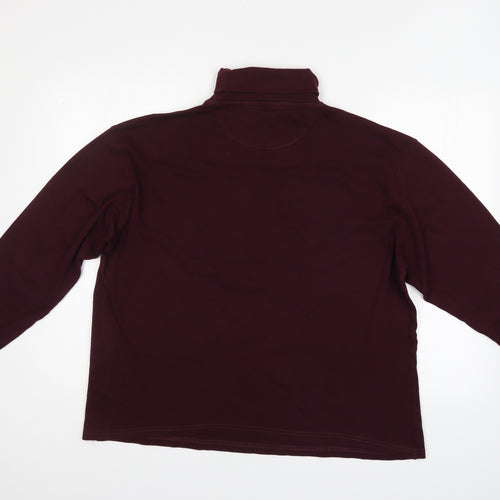 One Valley Mens Purple   Pullover Jumper Size XL