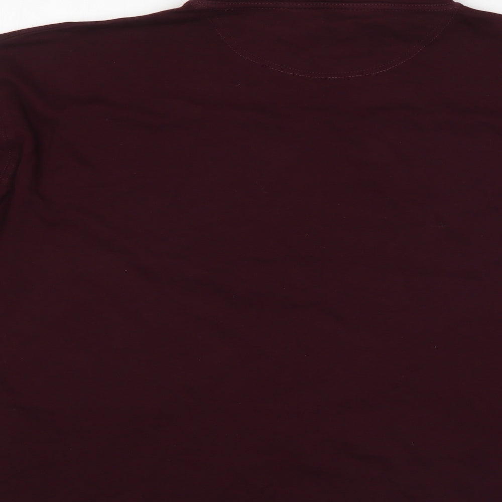One Valley Mens Purple   Pullover Jumper Size XL