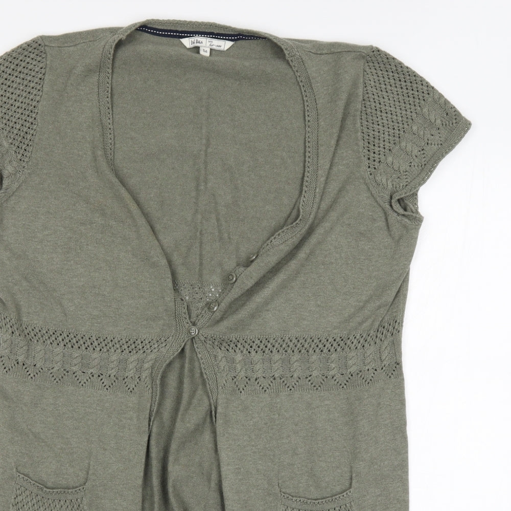 Fat Face Womens Green   Cardigan Jumper Size 16